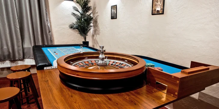 Loupež v casinu: Propracovaná únikovka pro 4 osoby