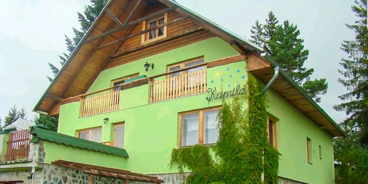 Pobyt v Tatranské Štrbě: 1 km od zubačky na Štrbské pleso