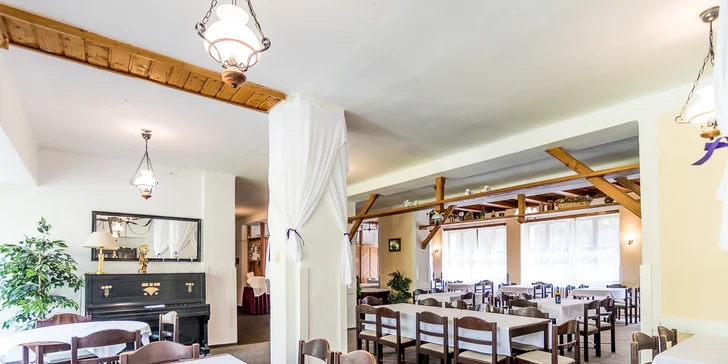 Pohodová dovolená v Jizerských horách: hotel s polopenzí