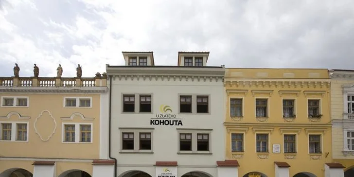 Valentýnský pobyt v Kroměříži, v Hotelu U Zlatého kohouta