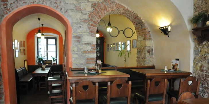 Fish and chips, špagety nebo salátek pro dva