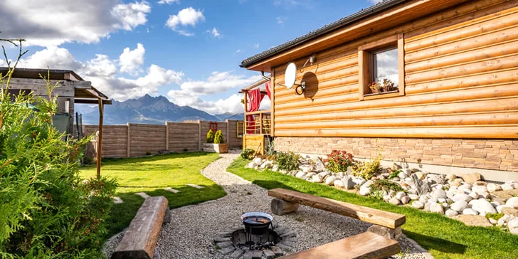 Kouzelný pobyt v pohádkové chaloupce s výhledem na Vysoké Tatry: až pro 6 dospělých