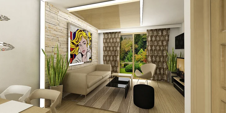 3D návrh či redesign interiéru vč. vizualizace a nákupního seznamu s odkazy i cenami