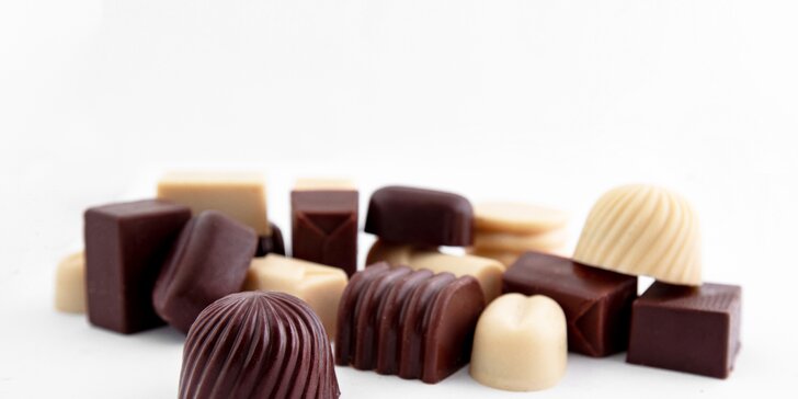 Čokoládové pralinky z Donut Café s rozvozem: 7, 21 nebo 42 kusů podle vašeho výběru