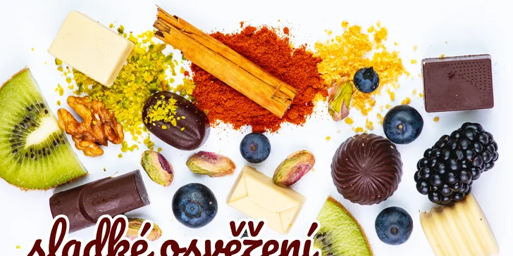 Čokoládové pralinky z Donut Café s rozvozem: 7, 21 nebo 42 kusů podle vašeho výběru