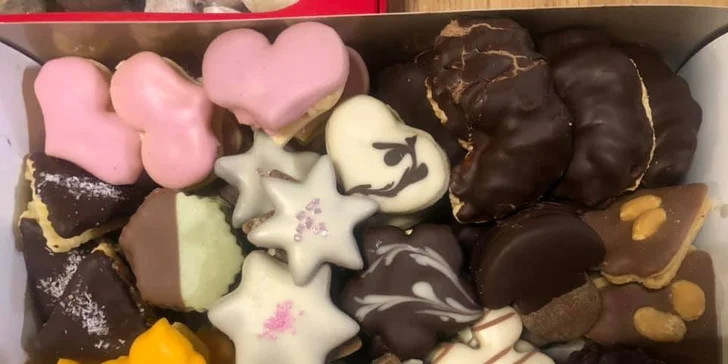 250 g či 1 kg vánočního cukroví ze Šiklova mlýna: krémové, marmeládové i neplněné