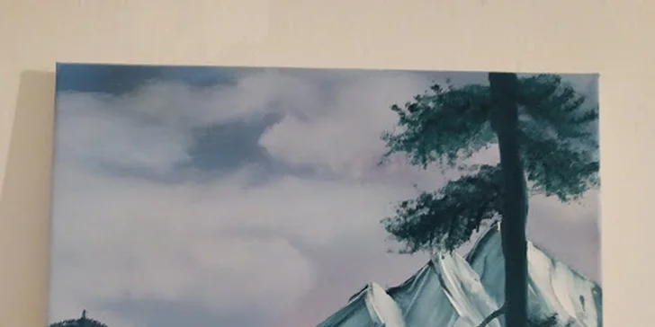Více než klasická olejomalba: Kurz olejomalby ®Bob Ross