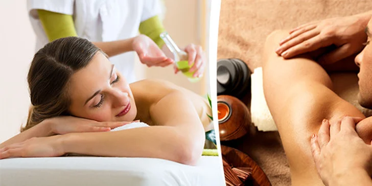 Masáž ve studiu Elanor Spa dle Vašeho výběru - klasická, aroma, havajská Lomi Lomi