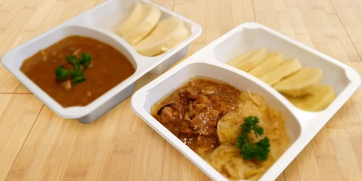 Polední menu z restaurace Zlatá štika: na výběr 2 polévky a 6 hlavních chodů