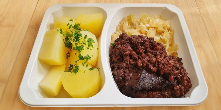 Polední menu z restaurace Zlatá štika: na výběr 2 polévky a 6 hlavních chodů