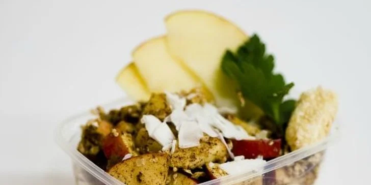 Zdravé stravování Fitness Food menu na 10 dní s dopravou zdarma