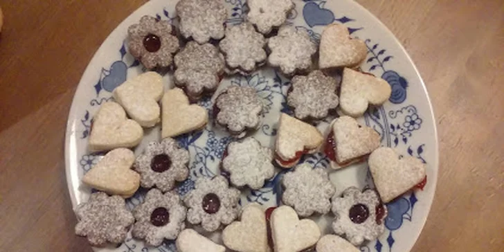 1–3 kg lahodného vánočního cukroví: 8 druhů, poctivé suroviny, možnost osobního vyzvednutí
