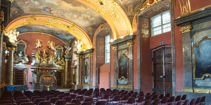 Vstupenka na sváteční gala koncert v Zrcadlové kapli Klementina