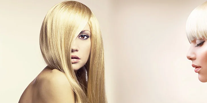 Zářivá blond a žádné odrosty