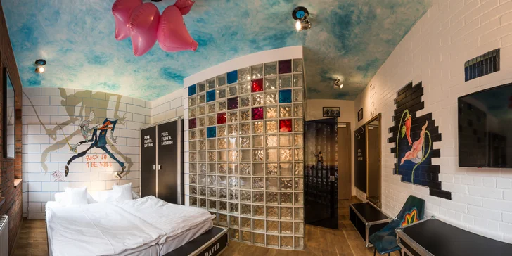 Co pokoj, to originál: pobyt v designovém hotelu v Ostravě, snídaně či polopenze i prohlídka pivovaru