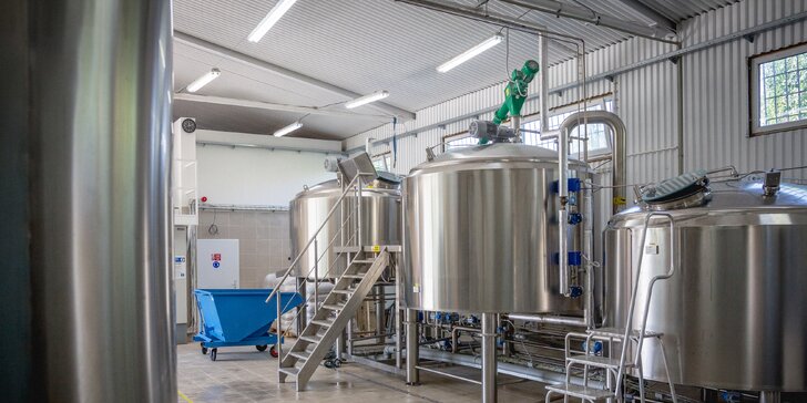 Komentovaná prohlídka pivovaru Moravia: neomezená ochutnávka a 12 řemeslných piv na doma