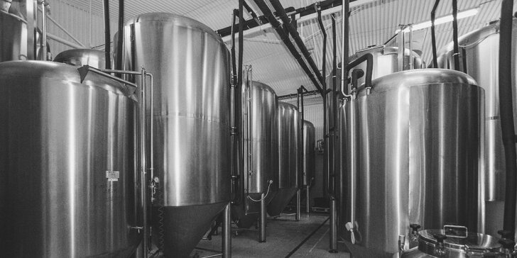 Komentovaná prohlídka pivovaru Moravia: neomezená ochutnávka a 12 řemeslných piv na doma