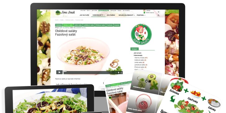 Online kurzy zdravého vaření: super saláty, zdravé dezerty i jarní očista