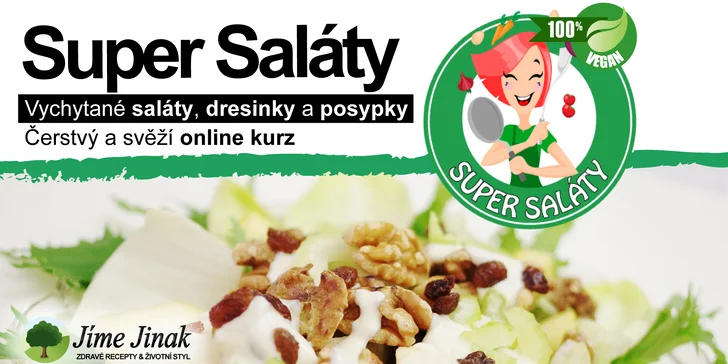 Online kurzy zdravého vaření: super saláty, zdravé dezerty i jarní očista