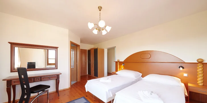 Pohodový pobyt u Blaníku: komfortní pokoj, jídlo i relax ve wellness