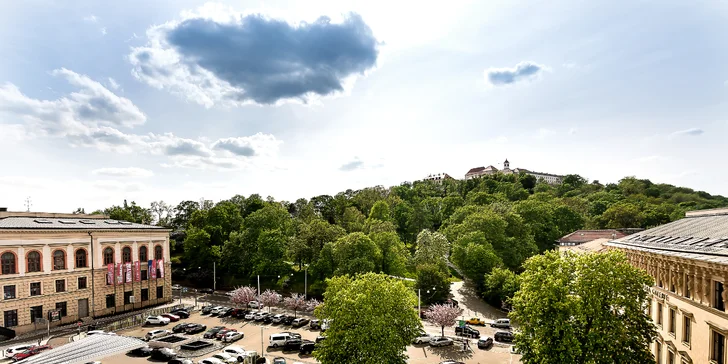 4* víkend v Brně: ubytování se snídaní, sleva do restaurace, VIDA centra i Aqualandu Moravia