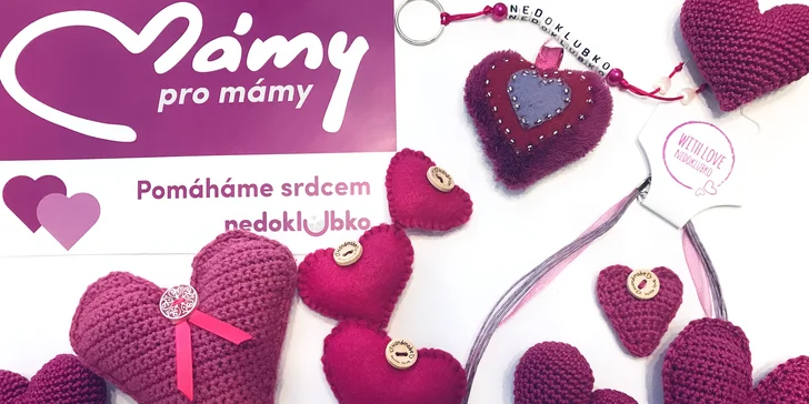 Příspěvek pro Nedoklubko: podpořte rodiny předčasně narozených miminek