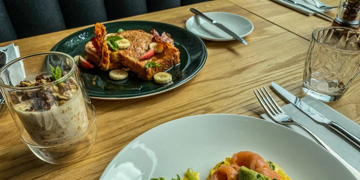Moderní ubytování pro 2–4 osoby a poukaz do restaurace s unikátní gastronomií