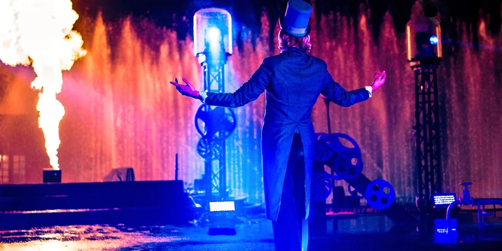 Vstupenka na živelnou show: Magická fontána – Sen Františka Křižíka