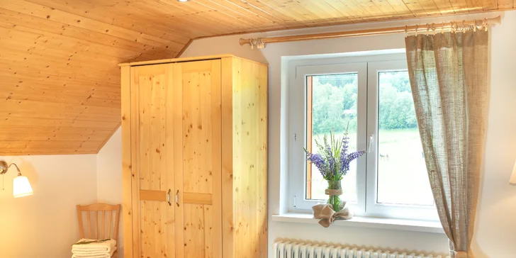 Relaxační pobyt uprostřed Jeseníků: pokoj Deluxe i chata jen pro vás, snídaně a wellness