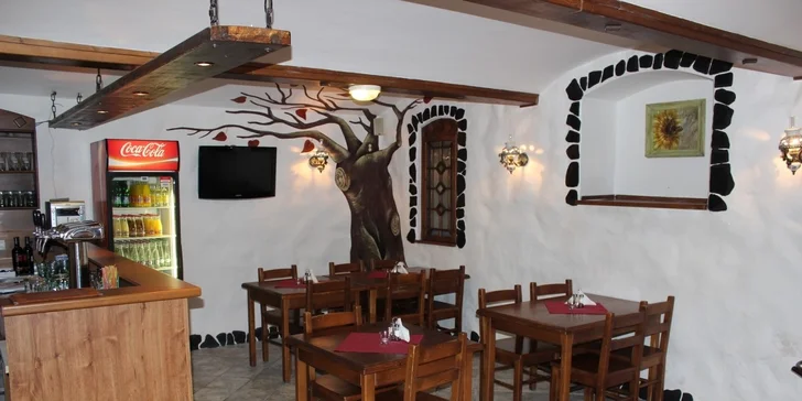 350g Steak ze žraloka + 200g příloha