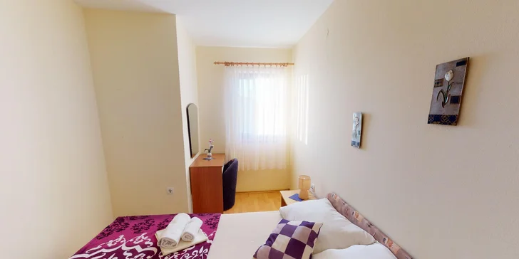Dovolená v Chorvatsku: pobyt v apartmánu se snídaní v penzionu přímo na pláži