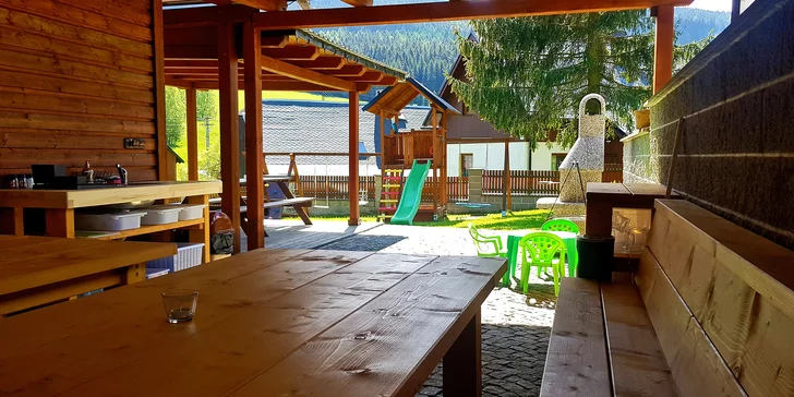 Relaxační pobyt uprostřed Jeseníků: pokoj Deluxe i chata jen pro vás, snídaně a wellness
