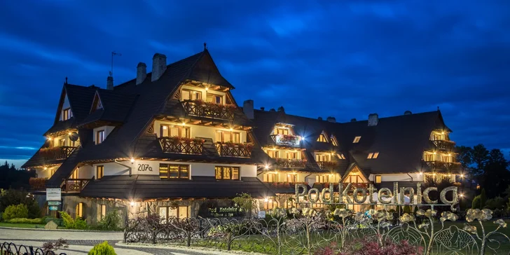 Wellness pobyt s polopenzí v Białce Tatrzańské: vstup do aquaparku Terma Bania nebo masáž