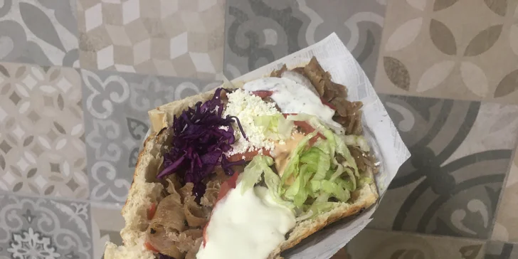 Kebab podle výběru nebo box s nápojem pro jednoho či dva vyhládlé pod Vítkovem