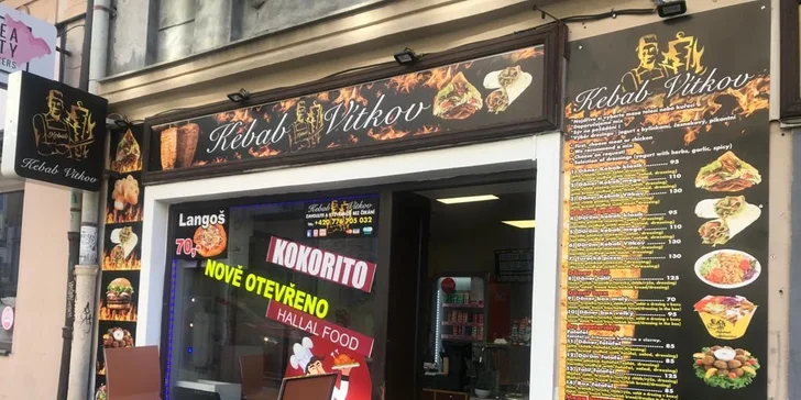 Kebab podle výběru nebo box s nápojem pro jednoho či dva vyhládlé pod Vítkovem