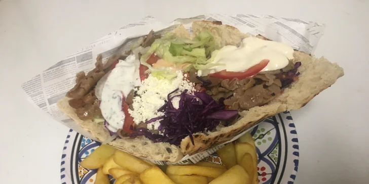 Kebab podle výběru nebo box s nápojem pro jednoho či dva vyhládlé pod Vítkovem