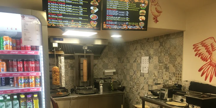 Kebab podle výběru nebo box s nápojem pro jednoho či dva vyhládlé pod Vítkovem