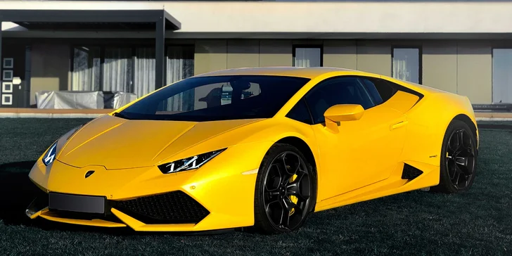Užijte si parádní jízdu v Lamborghini Huracán: až 40 min. jako řidič nebo spolujezdec