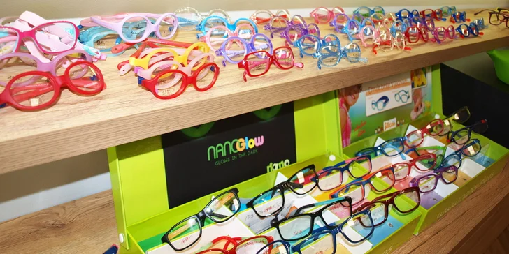 Poukaz na zboží oční optiky: vouchery v hodnotě 3000 a 5000 Kč