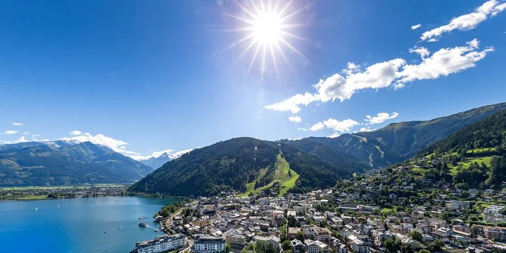 Pobyt v srdci Zell am See: snídaně či polopenze, neomezené vyhřívání v sauně i lahev prosecca na pokoji