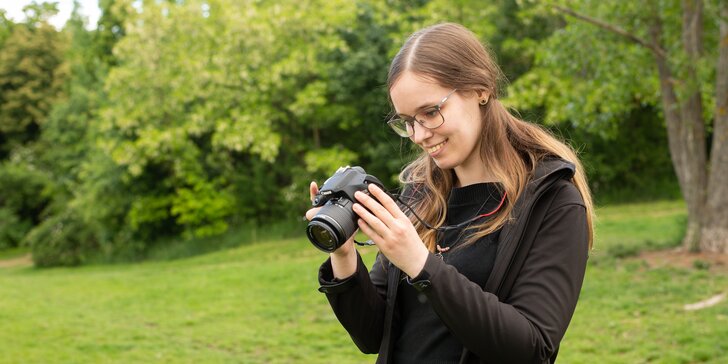Foťte jako profík: základní nebo individuální kurz fotografování pro 1 osobu
