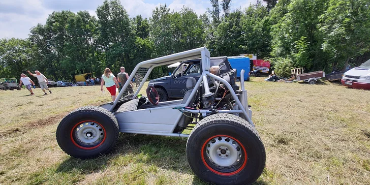 Adrenalin za volantem: 19 min. v nadupané jednomístné buggy pro 1 osobu