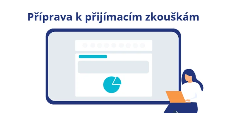 Online příprava na přijímačky z češtiny i matiky podle typologie Cermat