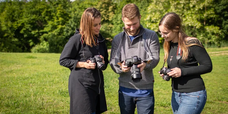 Foťte jako profík: základní nebo individuální kurz fotografování pro 1 osobu