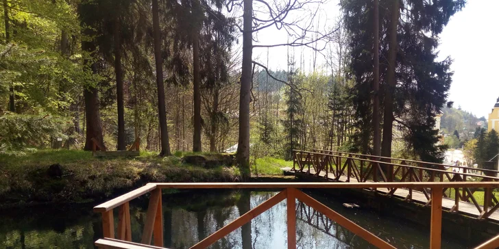 4* pobyt v Mariánkách pro 1 nebo 2 osoby: snídaně i balíčky s wellness procedurami