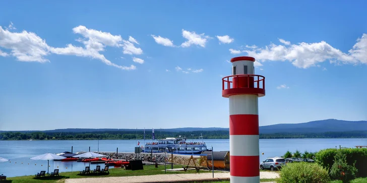 Zima nebo jaro v námořnickém stylu: pobyt na Lipně s wellness i jídlem