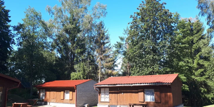 Hogo Fogo Chaty Kytlice u Labských pískovců a Českého Švýcarska: nocleh až pro 8 osob klidně na dva týdny