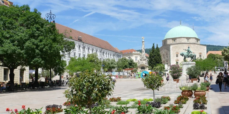 Na 2 dny do Maďarska: historické město Pécs a lázně Harkány, doprava busem a noc v hotelu se snídaní