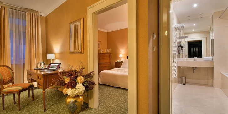 Andělský pobyt u Anděla: pohodlí a snídaně ve 4* hotelu Angelis na Smíchově