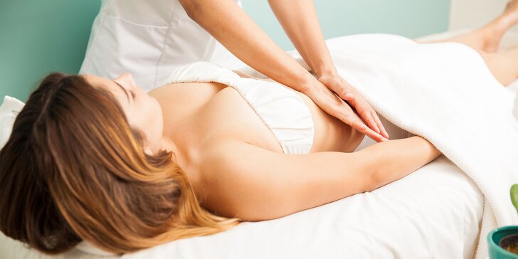 Manuální lymfatická masáž partie dle výběru: krk, nohy, ruce, záda i celé tělo